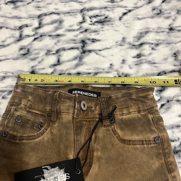 New with tag Tigers Eye Cargo  Jeans Serenede Size 6 Kids Denim . - Picture 3 of 15